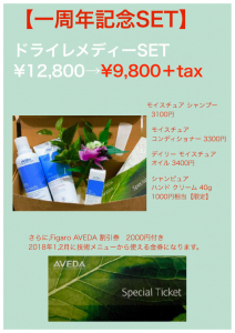 Open１周年記念ドライレメディーSET