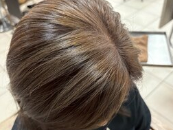 白髪ぼかし人気No1バレライトクーポンの実際のお客様