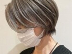 【YUYA】ショートボブ×ハイライト