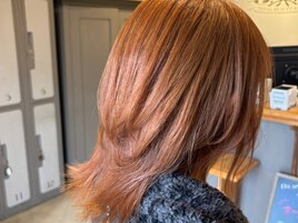 小顔見えが叶う大人レイヤーカット